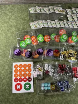 Lot of Pokemon TCG Playing Dice, Damage Counters, & Vstar - Image 2