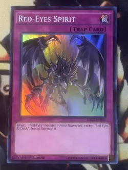 Yugioh: Red-Eyes Spirit - DRL2-EN020 - Super Rare - 1st Edition - LP - Image 1