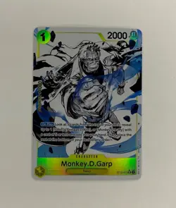 Monkey D Garp Alt Art ST13-013 The Three Brothers One Piece TCG - Image 1