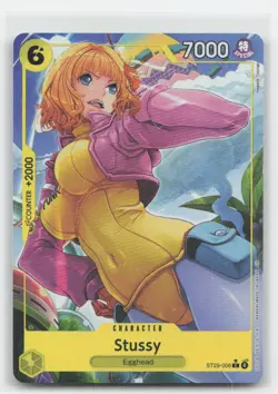 One Piece - Stussy (Full Art) Foil - Starter Deck 29: Egghead ST29-006 - NM - Image 1