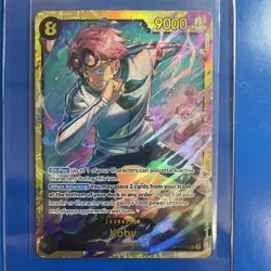 Koby (OP11-119 SEC) A Fist of Divine Speed - ONE PIECE TCG English - Image 1