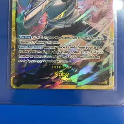 Koby (OP11-119 SEC) A Fist of Divine Speed - ONE PIECE TCG English - Image 3