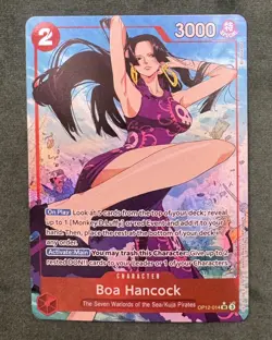 One Piece Legacy of the Master Boa Hancock OP12-014 Alt Art SR NM - Image 2