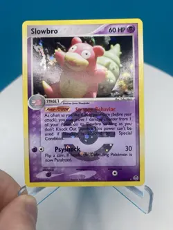Pokemon TCG Slowbro 14/112 FireRed & LeafGreen Reverse Holo Card NEAR MINT - Image 2