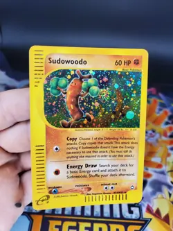 Pokemon Sudowoodo - H24/H32 - Aquapolis Holo Rare Card LP - Image 5