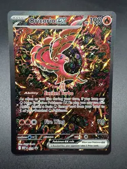 Pokemon TCG Oricorio ex 024 Me: Mega Evolution Black Star Promo Holo - Image 1
