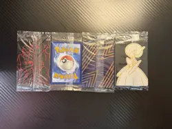 Pokemon TCG Sealed ETB Promo Card Lot - 4 Sealed Promo Cards - Mixed Sets - Image 2