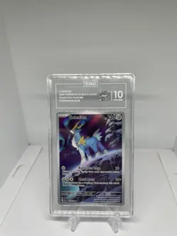 TAG 10 Gem Mint Cobalion 144/086 Illustration Rare Black Bolt Pokemon Card - Image 1