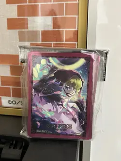 ONE PIECE Card Game Oﬃcial Card Sleeves New Sealed Donquixote Rosinante - Image 1