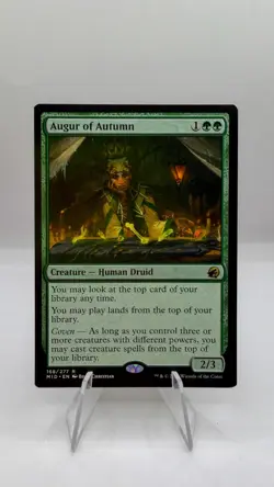 #168 Augur of Autumn Innistrad: Midnight Hunt Rare MTG card - Image 1