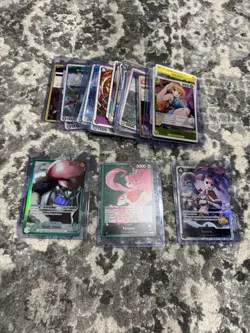 One Piece Card Game Mixed Lot Hody Jones Perona Holo Regular Cards English - Image 1