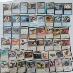 52x Bird Creature Magic The Gathering Card Lot / Used / Assorted Sets / MTG - Image 1