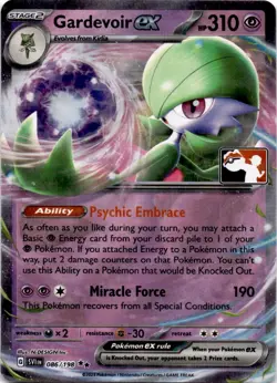 Gardevoir ex 086/198 Prize Pack Series Cards Holo - Image 1