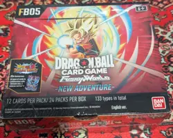 Dragon Ball Super Card Game Fusion World Booster Box FB05 New Adventure ENG - Image 1