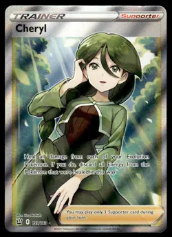 Pokemon TCG SWSH05: Battle Styles #159/163 Cheryl (Full Art) NM - Image 1