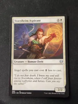 MTG Starnheim Aspirant Kaldheim Regular NM - Image 1