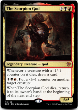 The Scorpion God [Commander: Lorwyn Eclipsed] MTG NM 💀🔥 - Image 3