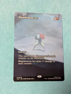 Blasphemous Act (Borderless) Avatar The Last Airbender Eternal-Legal Regular - Image 1