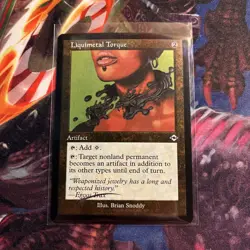 Liquimetal Torque (Retro Frame Foil Etched) #428 NM Modern Horizons 2 Magic mtg - Image 1