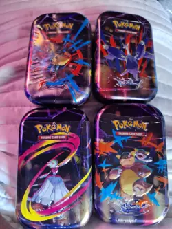 4 Pokemon Mega Evolution Mega Heroes Mini Tin + 2 Journey Together 1 + 1 Mega - Image 5