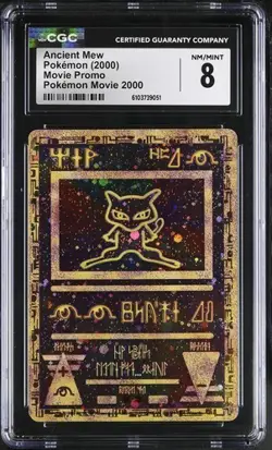 Ancient Mew *CGC 8* Movie Promo *Celebrations Promo* 2000 * Pokemon - Image 1