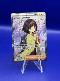 Pokemon TCG Erika's Invitation 196/165 Sv: Scarlet & Violet 151 Ultra Rare Holo - Image 1