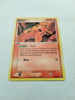 Pokemon TCG Numel EX Deoxys 68/107 Regular Common - Uncirculated - Image 1