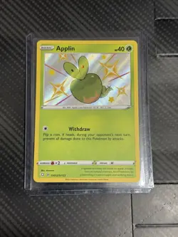 Shiny Applin #SV012/SV122 Shining Fates: Shiny Vault NM Pokemon TCG - Image 1