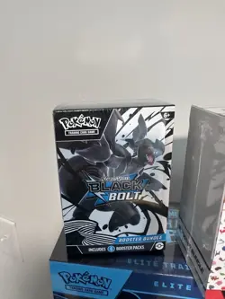 Pokemon TCG Scarlet & Violet Black Bolt Booster Bundle Sealed - Image 1