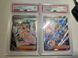 Lisia's Appeal SIR & UR Pokemon Surging Sparks #234, #246 PSA 9 MINT SET - Image 2