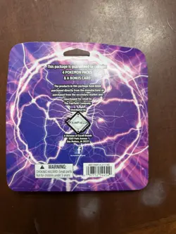 Pokemon TCG Lightning Set. 2- Crown Zenith And 2- Obsidian Flames Booster Packs. - Image 4