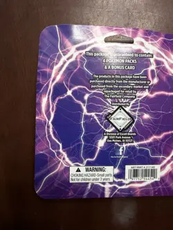 Pokemon TCG Lightning Set. 2- Crown Zenith And 2- Obsidian Flames Booster Packs. - Image 5