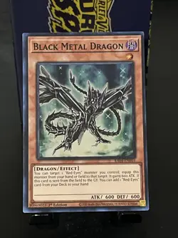 Yu-Gi-Oh! Black Metal Dragon 1st Edition Super Rare RA04-EN016 - Image 1