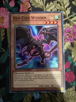 Yugioh Red-Eyes Wyvern SGX3-ENB06 Common 1st Ed Speed Duel LP - Image 1