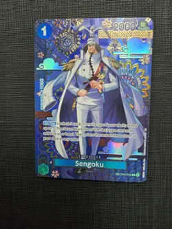 Sengoku SP OP07-046 The Azure Sea’s Seven One Piece Card Game English (OP-14) - Image 1