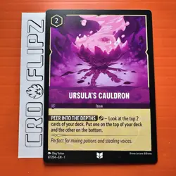 Disney Lorcana First Chapter Ursula's Cauldron 67/204 Uncommon NM TCG - Image 1