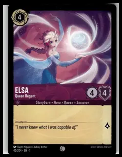 Disney Lorcana Promo Cards #16 Elsa - Image 1