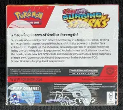 Pokemon TCG Scarlet & Violet Surging Sparks Booster Box Factory Sealed 36 Packs - Image 3