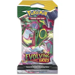 Pokemon TCG: Sword & Shield - Evolving Skies Sleeved Booster Pack 820650808784 - Image 1