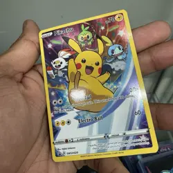 Pikachu SWSH020 SWSH: Sword & Shield Promo Cards Holo Near Mint - Image 1