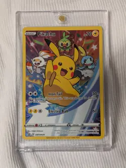 Pikachu SWSH020 SWSH: Sword & Shield Promo Cards Holo - Image 1