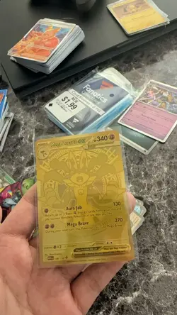 Pokemon TCG Mega Lucario EX Mega Evolution Holo Rare Card 188/132 ME01 - Image 1