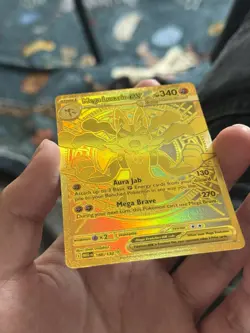 Pokemon TCG Mega Lucario EX Mega Evolution Holo Rare Card 188/132 ME01 - Image 2
