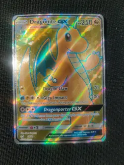 Pokemon TCG Dragonite GX Full Art Ultra Rare Card Dragon Majesty #67, Pack Fresh - Image 1