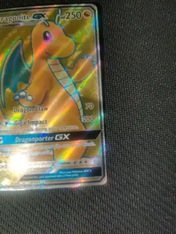 Pokemon TCG Dragonite GX Full Art Ultra Rare Card Dragon Majesty #67, Pack Fresh - Image 3