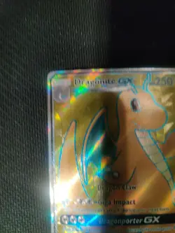 Pokemon TCG Dragonite GX Full Art Ultra Rare Card Dragon Majesty #67, Pack Fresh - Image 5