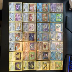 Vintage Japanese Pokemon Card Lot (61 Holos) - Image 1