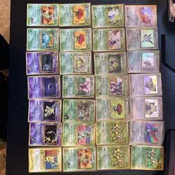 Vintage Japanese Pokemon Card Lot (61 Holos) - Image 2