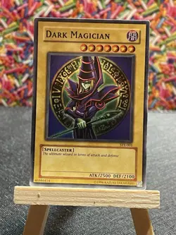 Yu-Gi-Oh Dark Magician Holo Rare TCG Card SYE-001 LP Condition Fast Shipping - Image 1