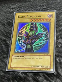 Yu-Gi-Oh Dark Magician Holo Rare TCG Card SYE-001 LP Condition Fast Shipping - Image 2